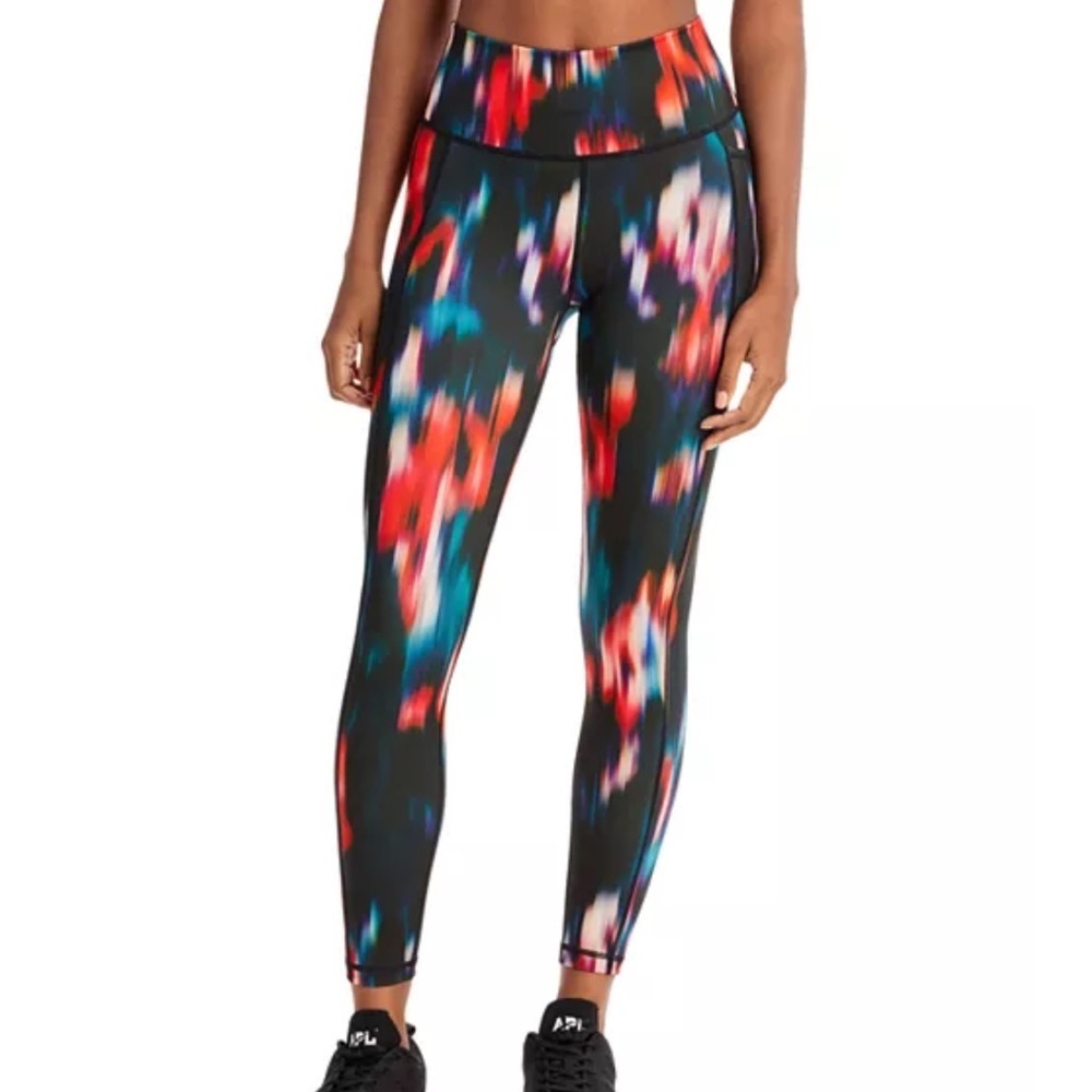 Sweaty Betty Super Sculpt Sustainable Blurry Print 7/8 Legging
